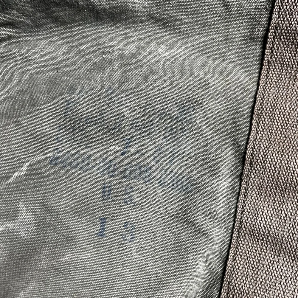 Vintage US Military Aviator Kit Bag Flyer Duffel Canvas Olive Drab 8415